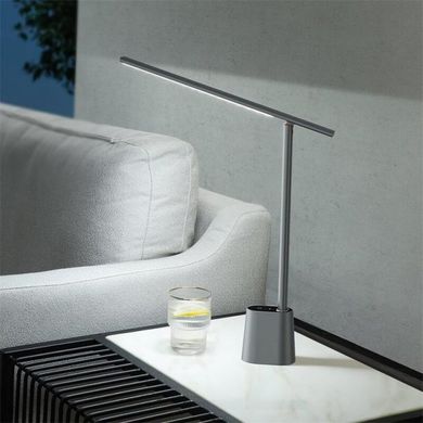 Настольная светодиодная лампа с аккумулятором Baseus Smart Eye Series Charging Folding Grey