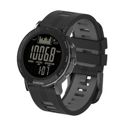 Водонепроникний спортивний нарчуний годинник Sunroad FR862B для чоловіків з барометром, висотоміром і термометром