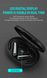 Бездротова Bluetooth гарнітура Yincine FW5 на основі кісткової провідності Чорна